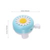 Toddmomy Daisy Bike Bell, Handlebar Bell Cycling Ring Bell Horns