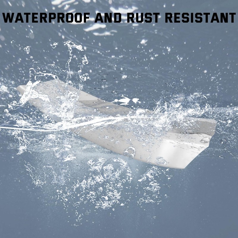 Seassauto Corner Bumper Chrome-Plated Corner Compatible With 2002-2018 International Prostar