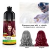 Shampoo Tinte Cubre Canas Rojo Vino Herbishh 500ml