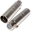 kenable 3 Pin Male XLR Pins to 5 Pin Female