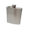 Flask With Leather Belt Holder (Brown)