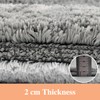 wyewye Microfibre Bath Mat, Door Mat, Bath Rug, Super Absorbent
