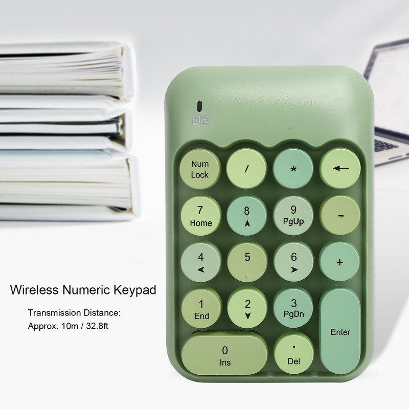 2.4G 18 Key Wireless Mechanical Numeric Keypad Notebook Desktop Computer