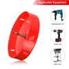 Hole Saw 6 1/4” (159mm) for Woold, HSS Bi-Metal Hole