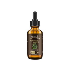 Sulayla Beauty Revitalizing Hair Oil -100% Pure and Natural for Silkier stronger Hair - Contains Rosemary and Peppermint Oil - 30ml.