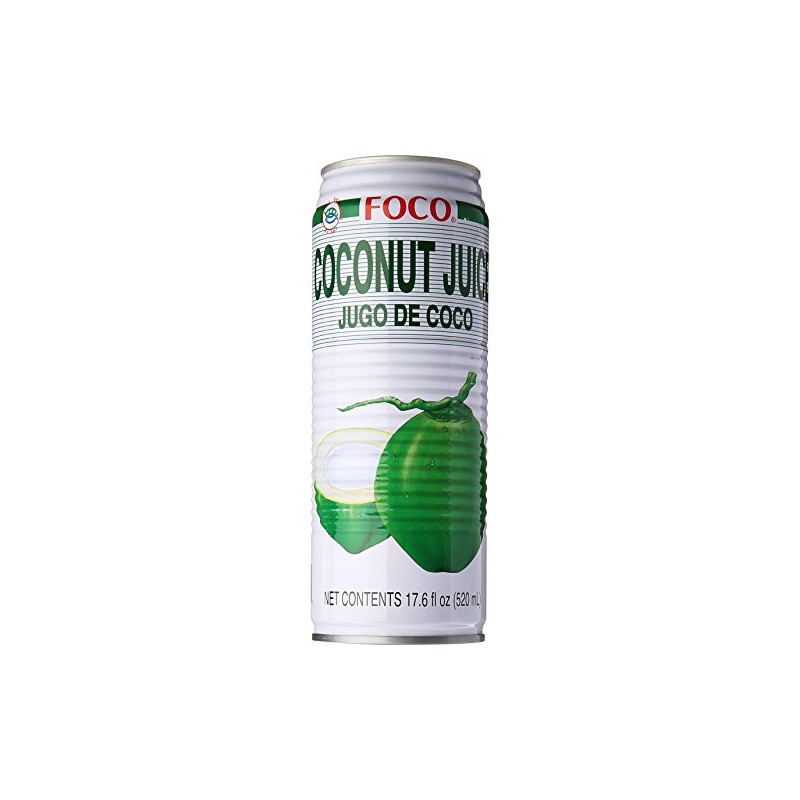 Foco Coconut Juice, 17.6 oz