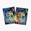 60ct Holographic Flashing (Firefly) Top Loading Trading Card Sleeves Deck