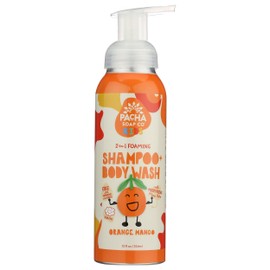 PACHA SOAP Kids Orange Mango 2 In 1 Shampoo & Body Wash, 12 FZ