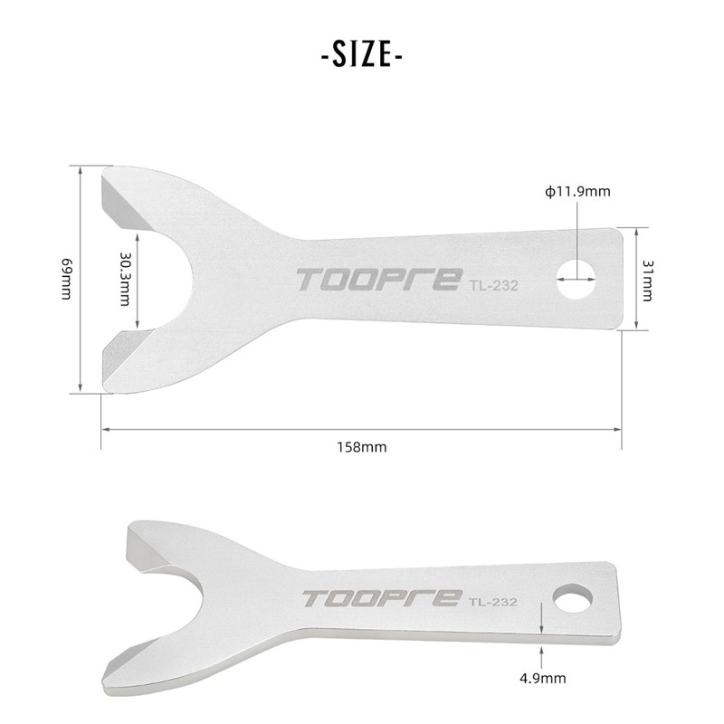 GegonC Bicycle Headset Crown Race Remover, 304 Stainless Steel Fork