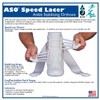 ASO Speed Lacer Ankle Stabilizer, White, Large