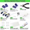 Rimless Glasses Repair Kit, Eyeglass Repair Kits, Professional Eyeglasses Plier