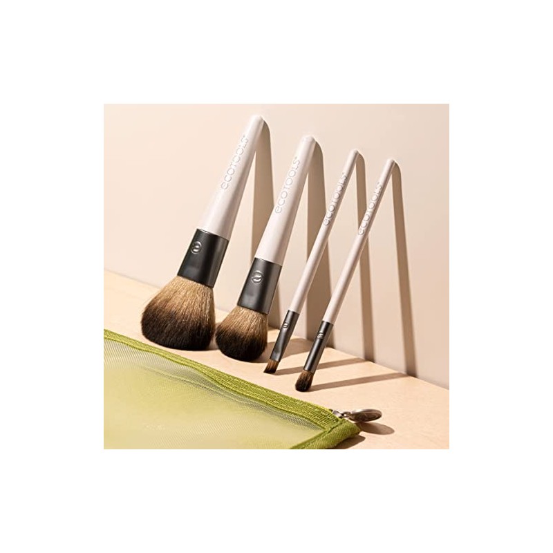 EcoTools, On the Go Style Kit, Set de Brochas para