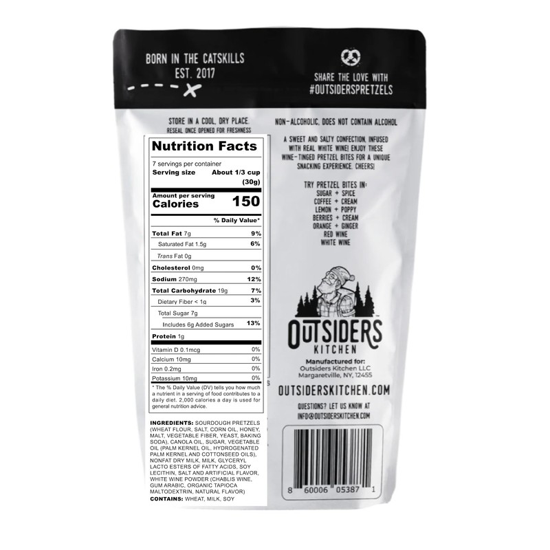 White Wine Pretzel Bites (7oz bags- 4 pack)