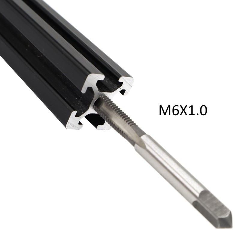 BLCCLOY 2Pcs M6 x 1 Manual Use Metric Screw Taps