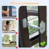 SAFELON Adjustable Window Gap Size Baby Safety Window Restrictor, Child