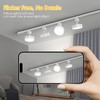 TuyuBEE Diffuse LED Track Lighting Heads H Type Track Light