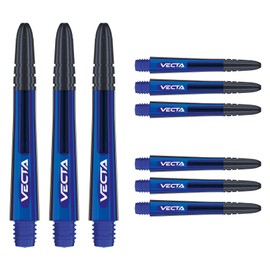 WINMAU Vecta Dart Shafts - 3 Sets Per Pack (Total 9 Arrow Stems)