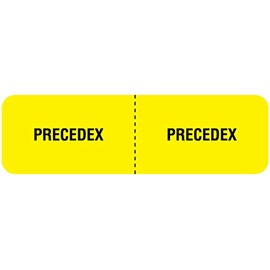 PRECEDEX, I.V. Line Identification Label, 3" x 7/8"