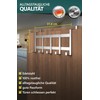 4smile Door Coat Rack for Hanging Inside - Stainless Steel