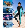 Jsnorklet Womens Wetsuit, 3mm Back Zip Full Wetsuit for Diving