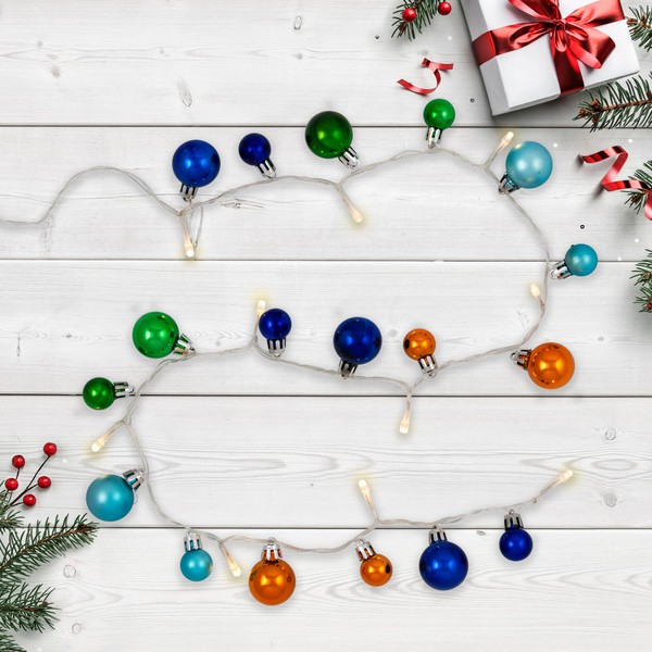 Northlight Ornament String Christmas Lights - Warm White LED -