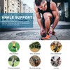 Tobillera para hombres y mujeres, manga de compresión transpirable con