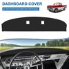 FIILINES Dash Cover for Ford F100 F250 F350 Pickup 1967-1972,
