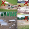 Mobilevee DryPuddle Puddle Sponge for Baseball Fields - Water Absorbing