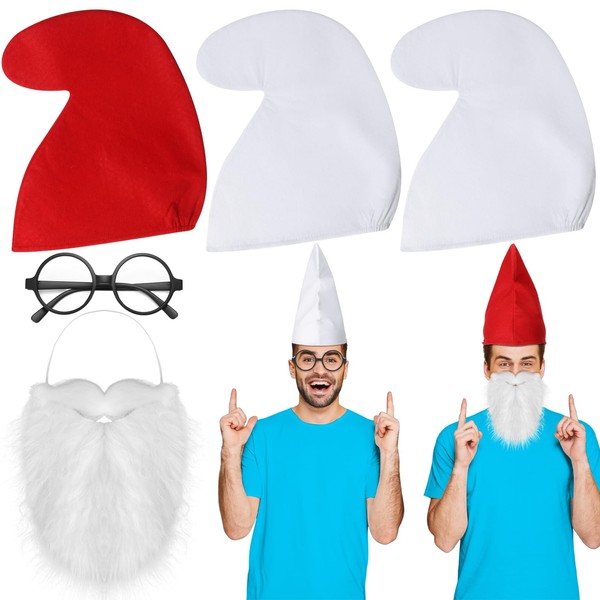 Mepase 5 Pcs elves Costume for Adults Includes 3 Gnome