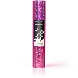 Mosaic+ Crafting Vinyl, by VViViD (Rose Pink Holographic Glitter, 1ft x 5ft)