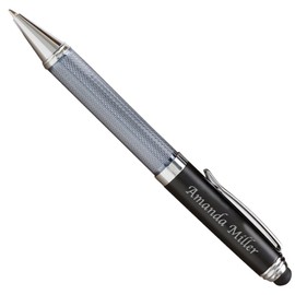 THINGS REMEMBERED Engraved Graduation Black Stylus Ball-Point Pen (Free Customization)