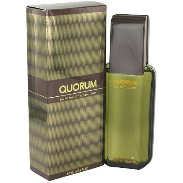 QUORUM by Antonio Puig Eau De Toilette Spray 3.4 oz