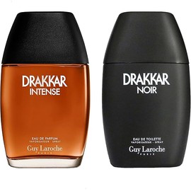 Guy Laroche Drakkar Men's Classics Fragrance Duo - Drakkar Noir and Drakkar Intense Long Lasting, Original Cologne for Men - Preferred EDT and EDP Masculine Evening Scents - 2 pc
