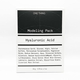 One Thing Modeling Pack 1 box (20g x 7ea) Houttuynia cordata (SH) / 원씽 모델링팩 1box (20g x7ea) 어성초(SH)