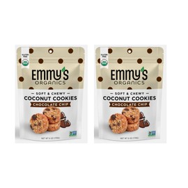 Emmy's Organics 2 count, (6 oz each), Cookies, 12 oz Bag