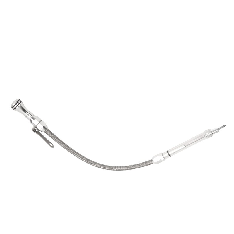 Engine Flexible Oil Dipstick Stainless Steel Fluid Oil Level Dipstick