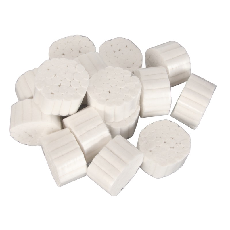 1000Pcs Dental Cotton Rolls High Absorbent Comfortable Nose Bleed Plugs