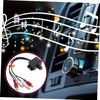 FUNOMOCYA Amplifier Level Controller Bass Knob Cable Audio Amplifier for