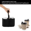 Beautyflier Drink Carrier with Handle for Delivery Reusable Insulated Coffee