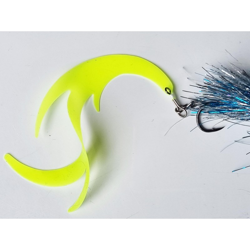 FISHIN ADDICT Red Head Flame fishing jig fly - Sea