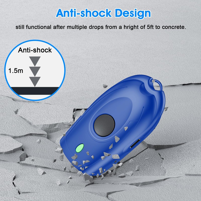 Symcode Bluetooth Barcode Scanner Mini 1D Small Portable Barcode Scanner