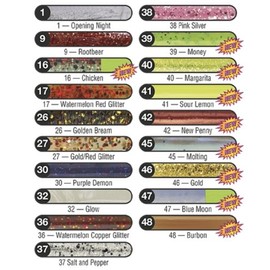 Mirrolure Lil John Lure, 3 3/4-Inch, Blue Moon