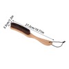 Clothes Brush, Anti-Static Soft Clothes Brush Comb Wooden Handle Pullover