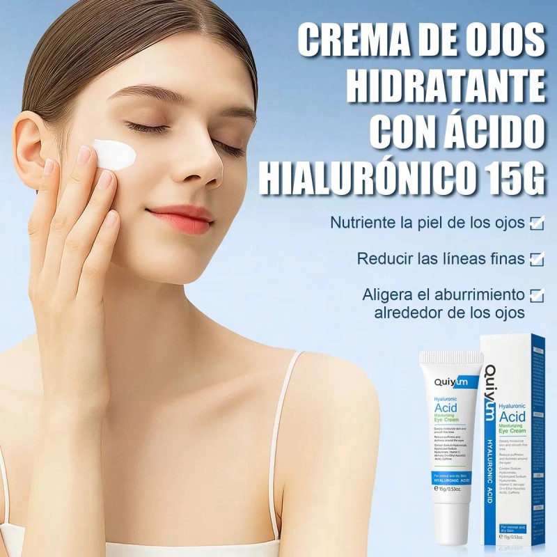 Crema Ojos Ácido Hialurónico Parche Ocular Mixta Día Noche