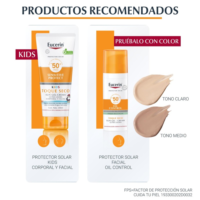 Eucerin Protector Solar Extra Ligero FPS50+ - 1 x 150