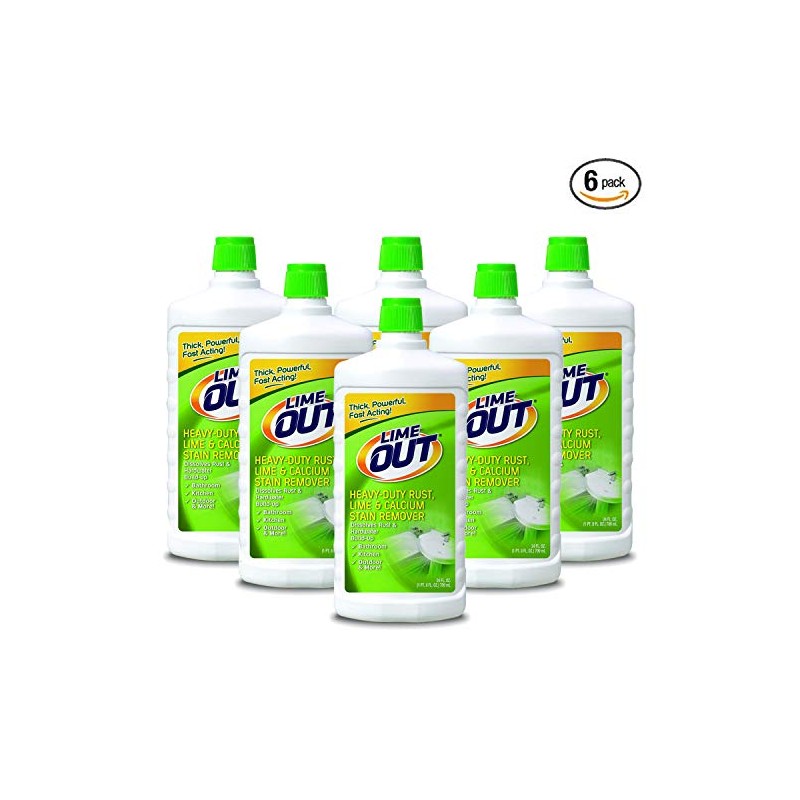 Lime Out Heavy-Duty Rust, Lime, Calcium, Rust Stain Remover, 24