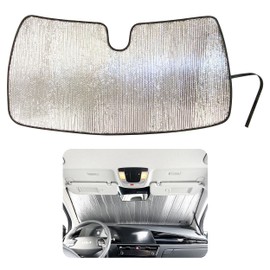 YelloPro Auto Custom Fit Reflective Front Windshield Sunshade Sun Shade for 2023 2024 Kia NIRO SUV, Plug-in Hybrid, Hybrid, EV, UV Reflector Sun Visor Protector Blocks Accessories [Made in USA]