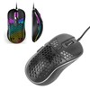 Wired Mouse Lightweight Hollow Out Ergonomic Optical Sensor USB Computer
