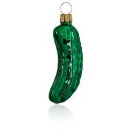 Thüringer Weihnacht Glass Christmas Pickle