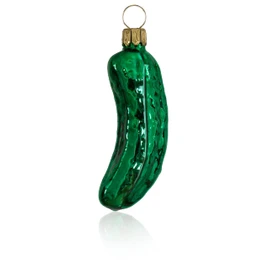 Thüringer Weihnacht Glass Christmas Pickle